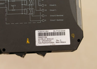 EMERSON DELTAV SIS Relay Module KJ2231X1-EA1 12P4049X032 Power Supply Used