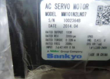 Sankyo Nidec AC Servo Motor MM101N2LN07 Rated Output 100W Industrial Motors from Japan