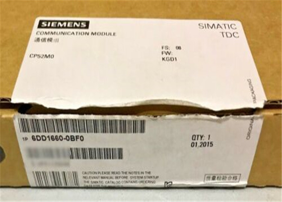 New Siemens 6DD1660-0BF0 SIMATIC TDC CP52M0 Memory Module  with 2 MB SRAM memory