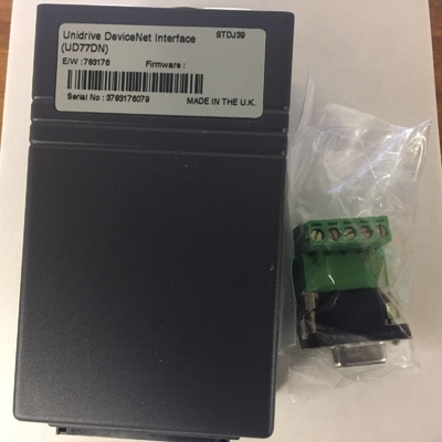 Emerson UD77DN COMMUNICATION APPLICATION COPROCESSOR UNIDRIVE DEVICENET INTERFACE