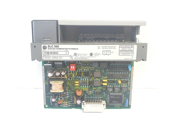 AB 1746-NIO4I ， -20 to +20 mA; -10 to +10V dc ， SLC 500 Analog Combination Module