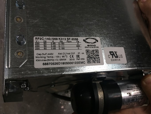 Inverter Drive Industrial Centrifugal Fan RF2C-140/059 K313 230VAC For ABB ACS800