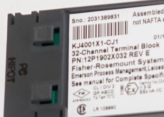 EMERSON KJ4001X1-CJ1  30 VDC ,1mm Peak to Peak from 5 to 16Hz; 0.5g from 16 to 150Hz,new original.