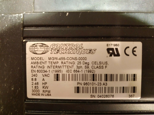 0MGE-455-CBNS-0000 brand new and original,Width: 8.61 (in) Height: 5.00 (in) Depth: 5.70 (in) Weight: 20.00 LBS