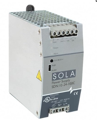 SDN-20-24-100C,DIN Réseaux électriques ferroviaires 480W 24V 20A Classe 1 DIV 2 ENVRNMNT